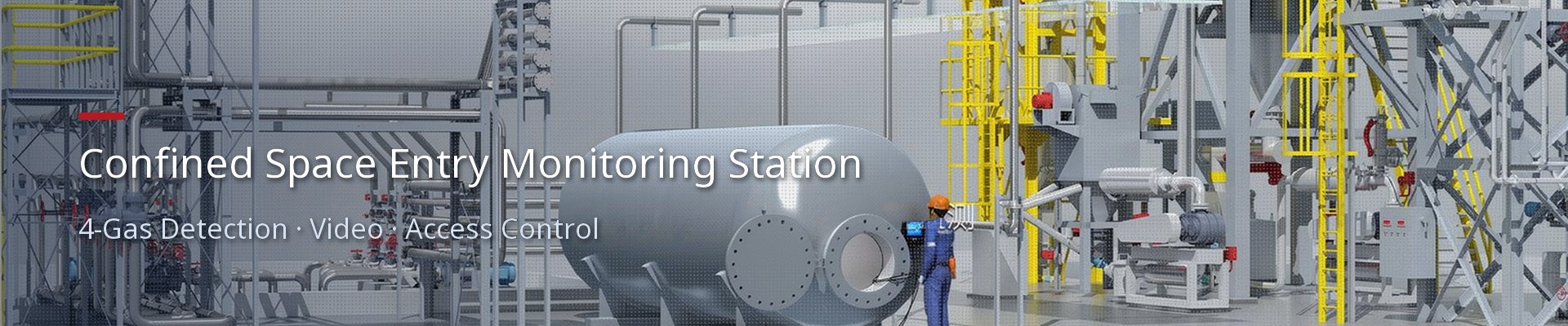 Confined Space Entry Monitoring Station
